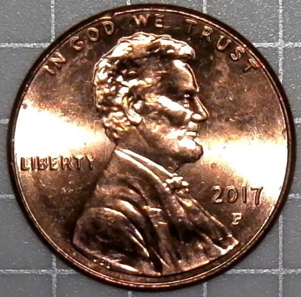 2017-P-Lincoln-Shield-Cent-With-Nice-Die-Clash!-One-Of-The-Nicer-Ones